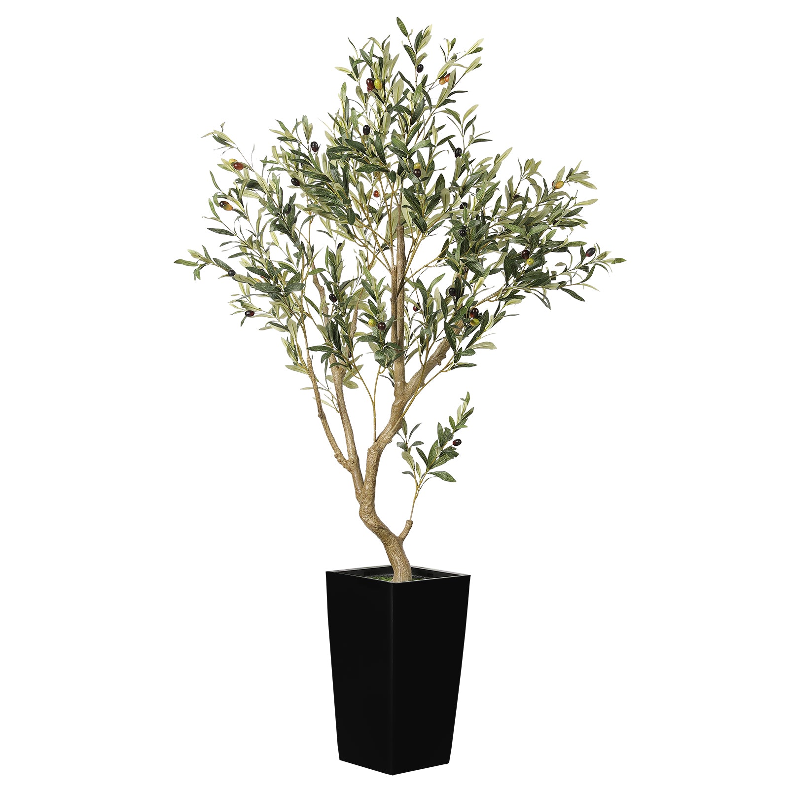 5’ Faux Olive Tree with Pot