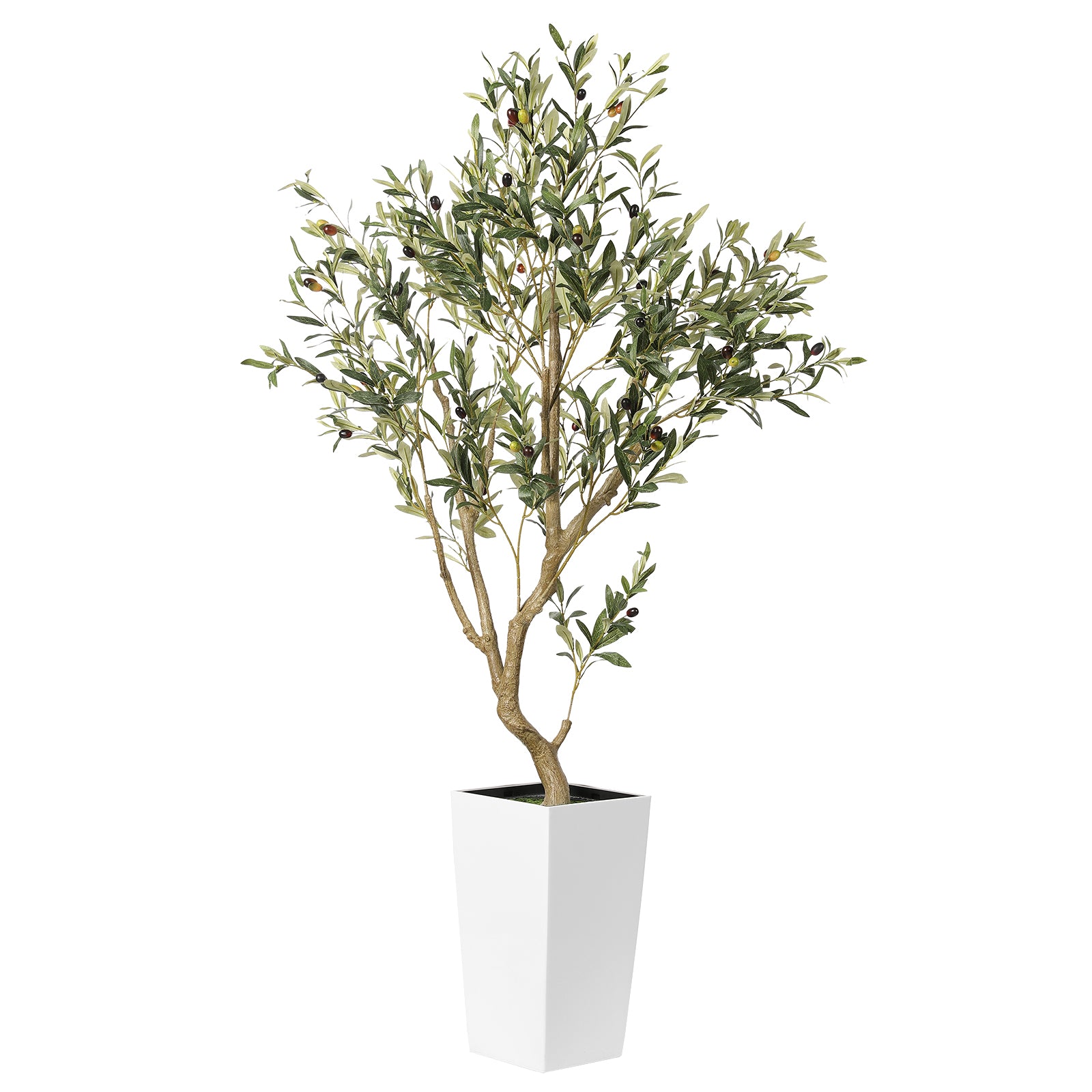 5’ Faux Olive Tree with Pot