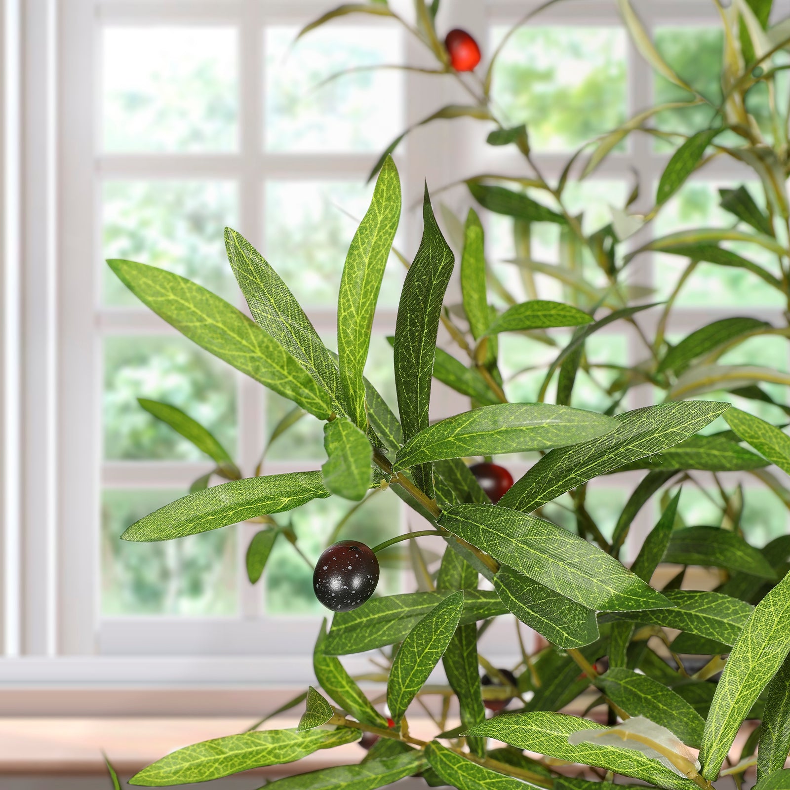 5’ Realistic Leaves Olive Tree