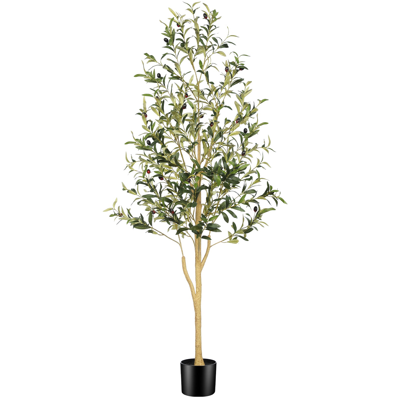 5’ Faux Olive Tree with Trunk