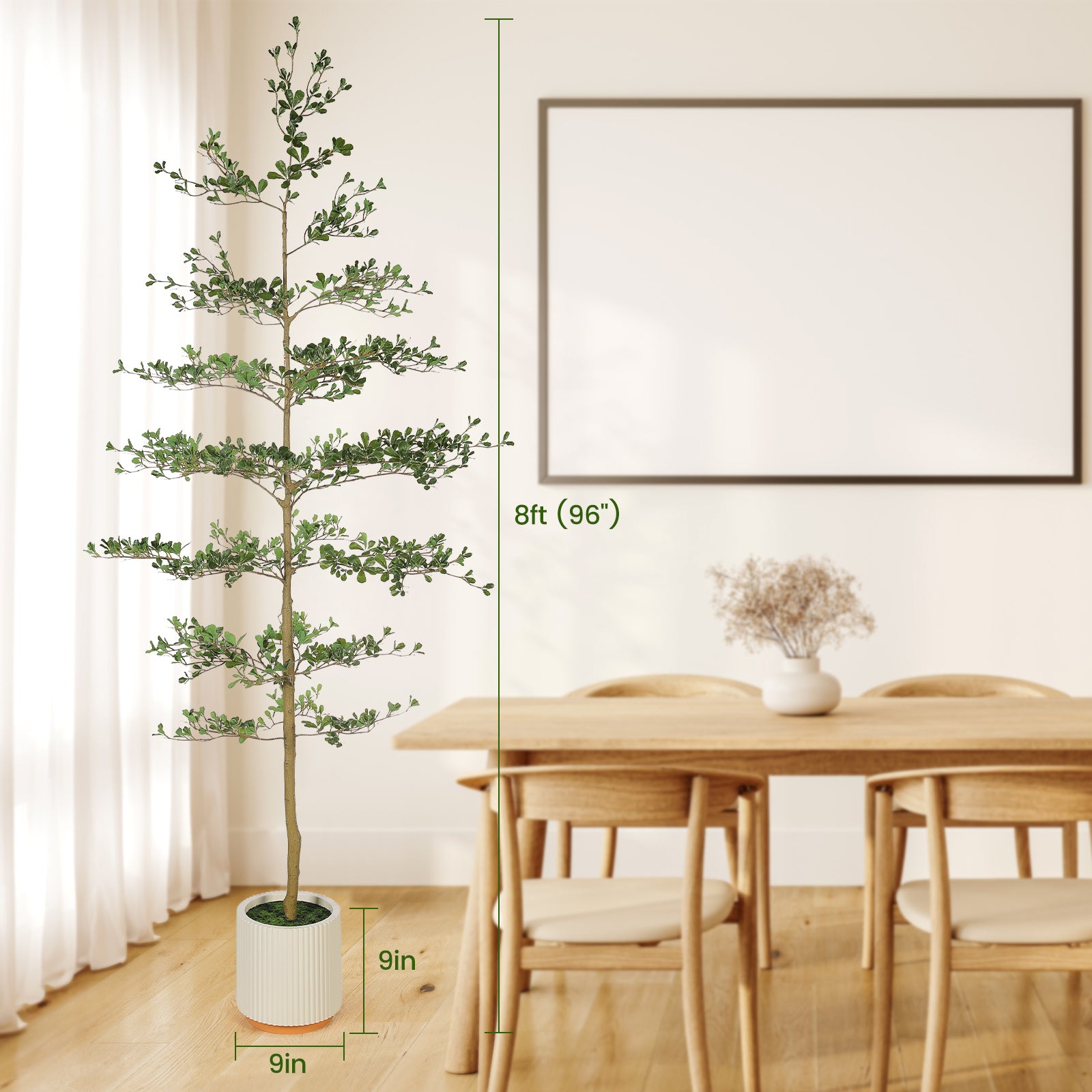 8' Shady Lady Tree with Pot